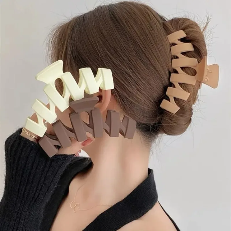 Jewelry Making Adults - กิ๊บหนีบผมพลาสติกขนาดใหญ่รูปกาแฟแบบเกาหลี