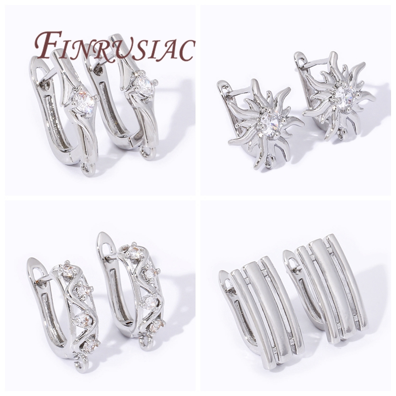 Jewelry Making Earring Supplies - 18K Gold Plated Earwires Fasteners,ต่างหู Hook