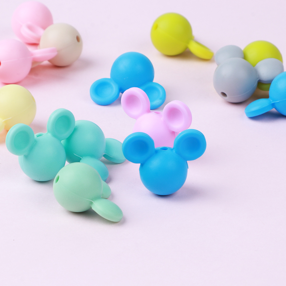 Jewelry Making Jig - 10pcs ลูกปัดซิลิโคนแผ่นหัวลูกปัดสําหรับเครื่องประดับทําจํานวนมาก DIY Pacifier CHAIN อุปกรณ์เสริม