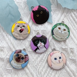 10 ชิ้น จี้ห้อยรูปสัตว์การ์ตูน - Jewelry Making Pendants บทวิจารณ์และราคา