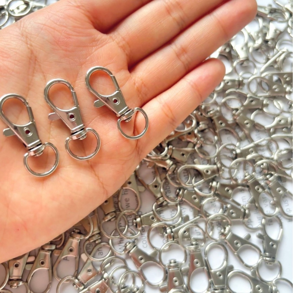 ตะขอเกี่ยวโลหะแบบหมุนได้ 25-20 - Jewelry Making Rings บทวิจารณ์และราคา