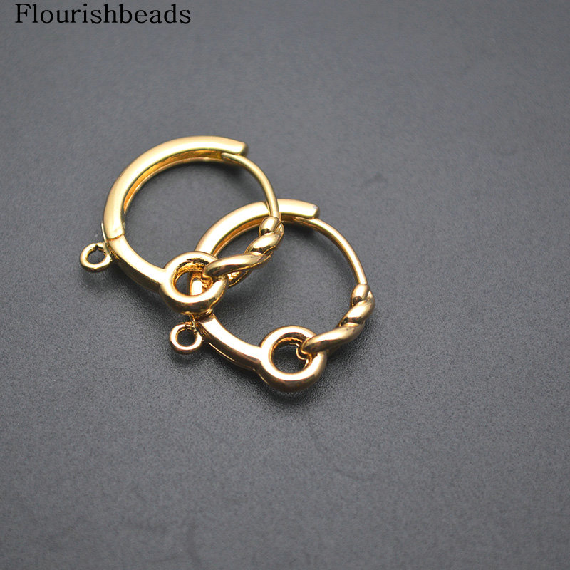 30 PC Twisted รอบวงกลม 18K Gol - Jewelry Making Hoops บทวิจารณ์และราคา