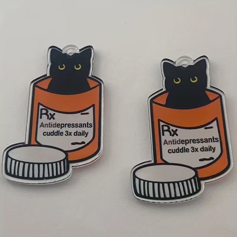 จี้อะคริลิครูปแมวสำหรับทำเครื่ - Jewelry Making Pendants บทวิจารณ์และราคา