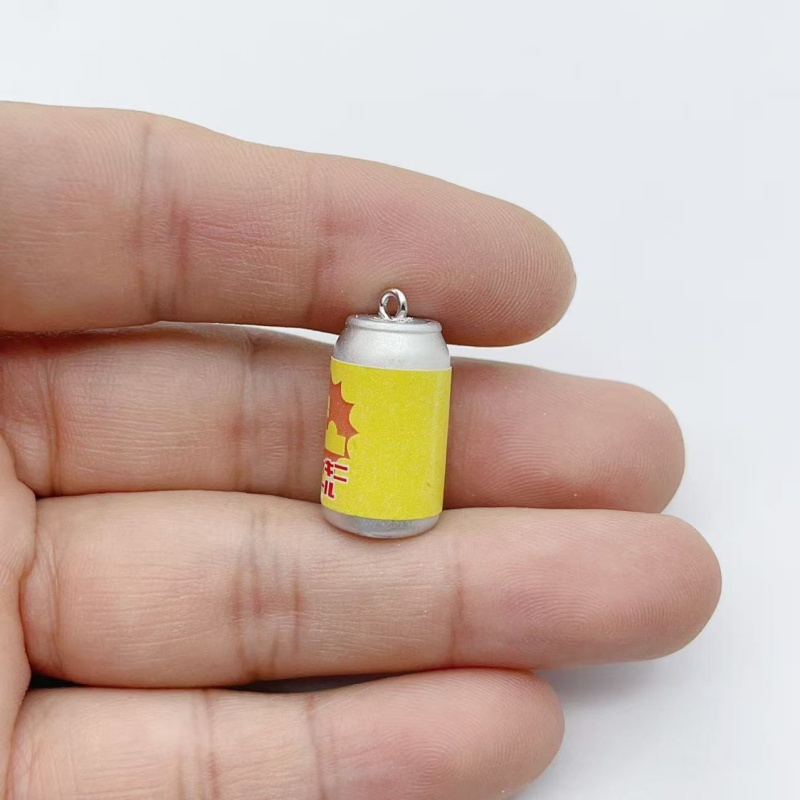 10 ชิ้น จี้เรซินรูปกระป๋องเครื - Jewelry Making Pendants บทวิจารณ์และราคา