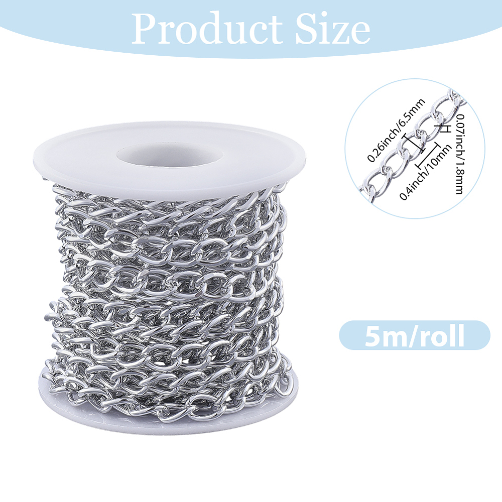 โซ่อะลูมิเนียมยาว 16.4 ฟุต ขนา - Chain Roll Cable บทวิจารณ์และราคา