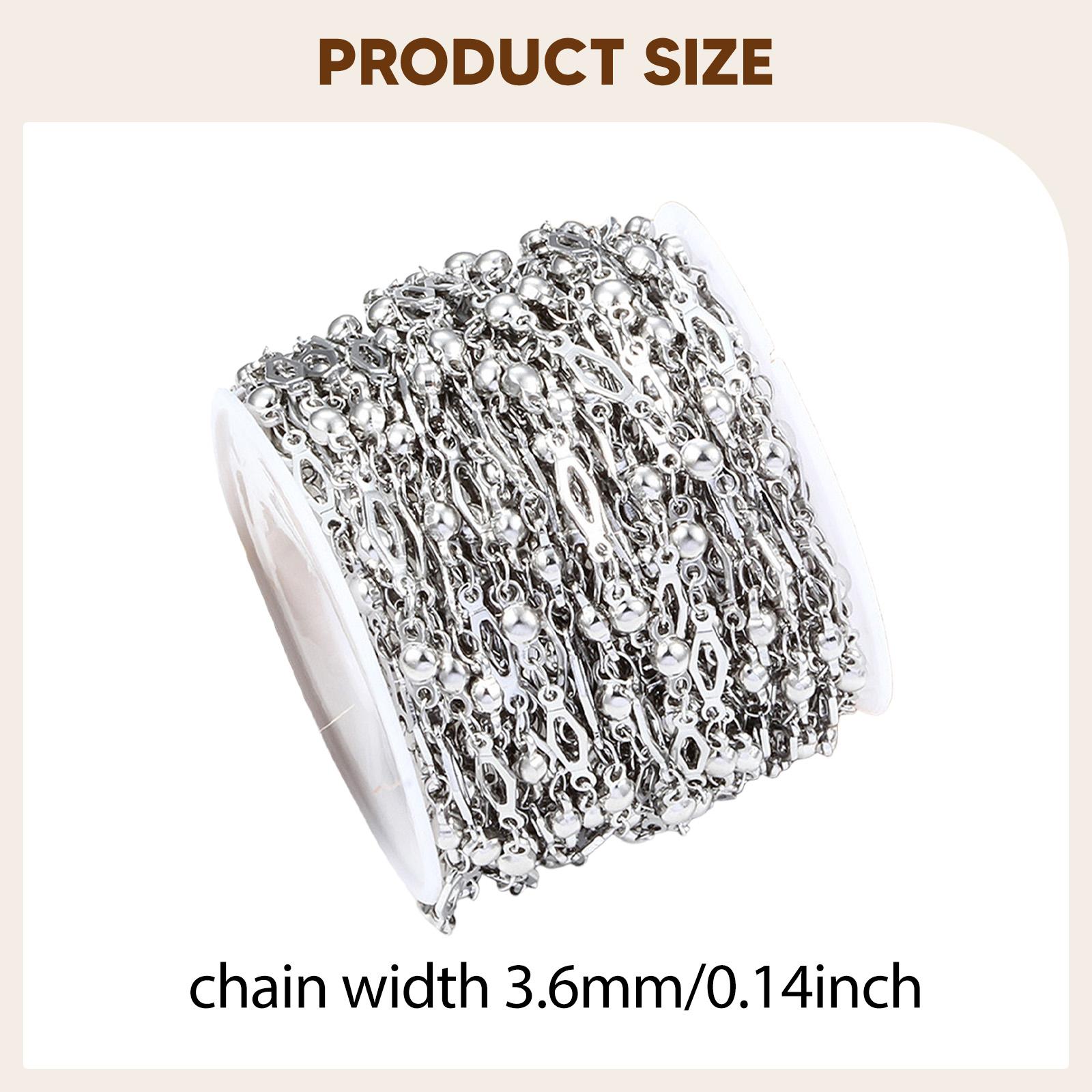 อุปกรณ์ทำเครื่องประดับ DIY โซ่ - Chain Roll Cable บทวิจารณ์และราคา