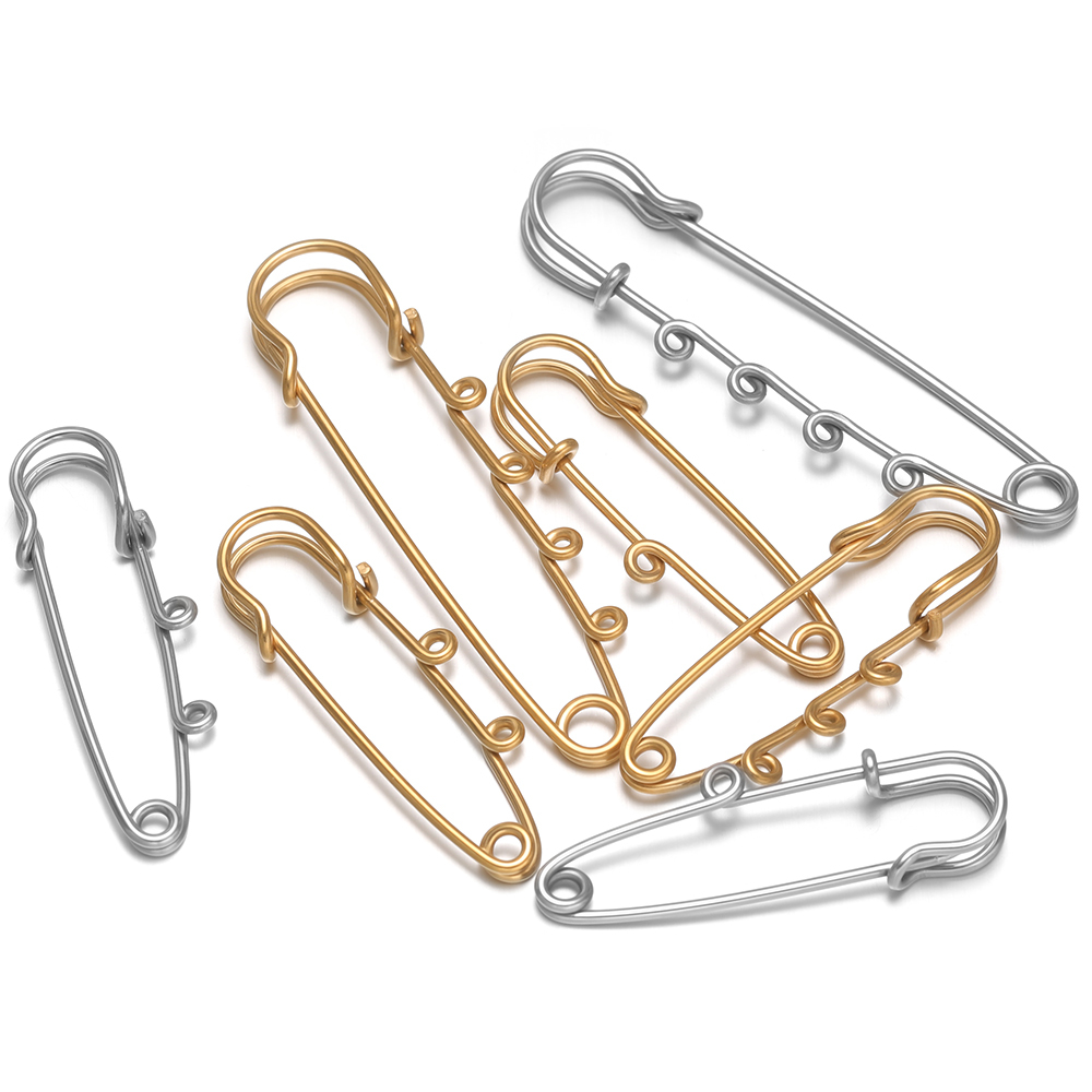 เข็มกลัดนิรภัยขนาดใหญ่ 5 ชิ้น  - Jewelry Making Hoops บทวิจารณ์และราคา
