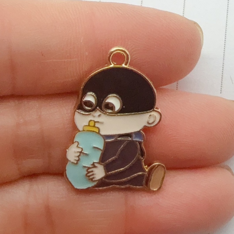 จี้การ์ตูนลายหยดน้ำมันอัลลอยด์ - Jewelry Making Pendants บทวิจารณ์และราคา