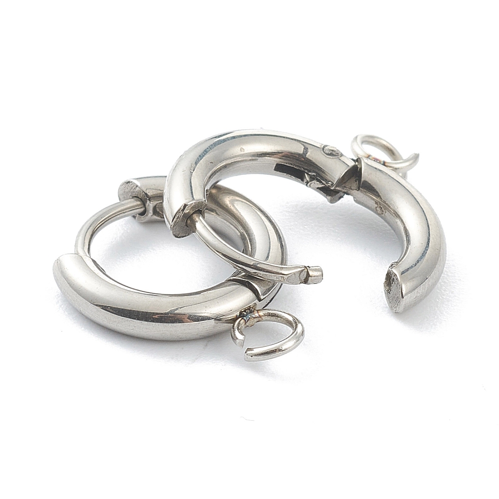 ตะขอเกี่ยวต่างหูสแตนเลส 201 จำ - Jewelry Making Hoops บทวิจารณ์และราคา