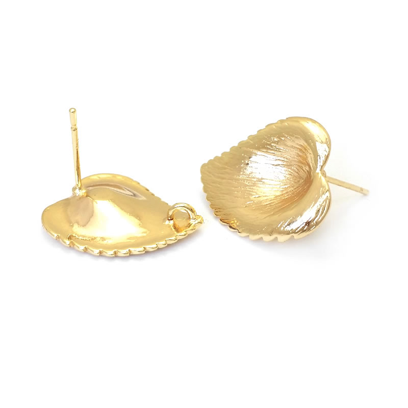 เครื่องประดับทองเหลืองสีทอง18K - Jewelry Making Earring Supplies บทวิจารณ์และราคา