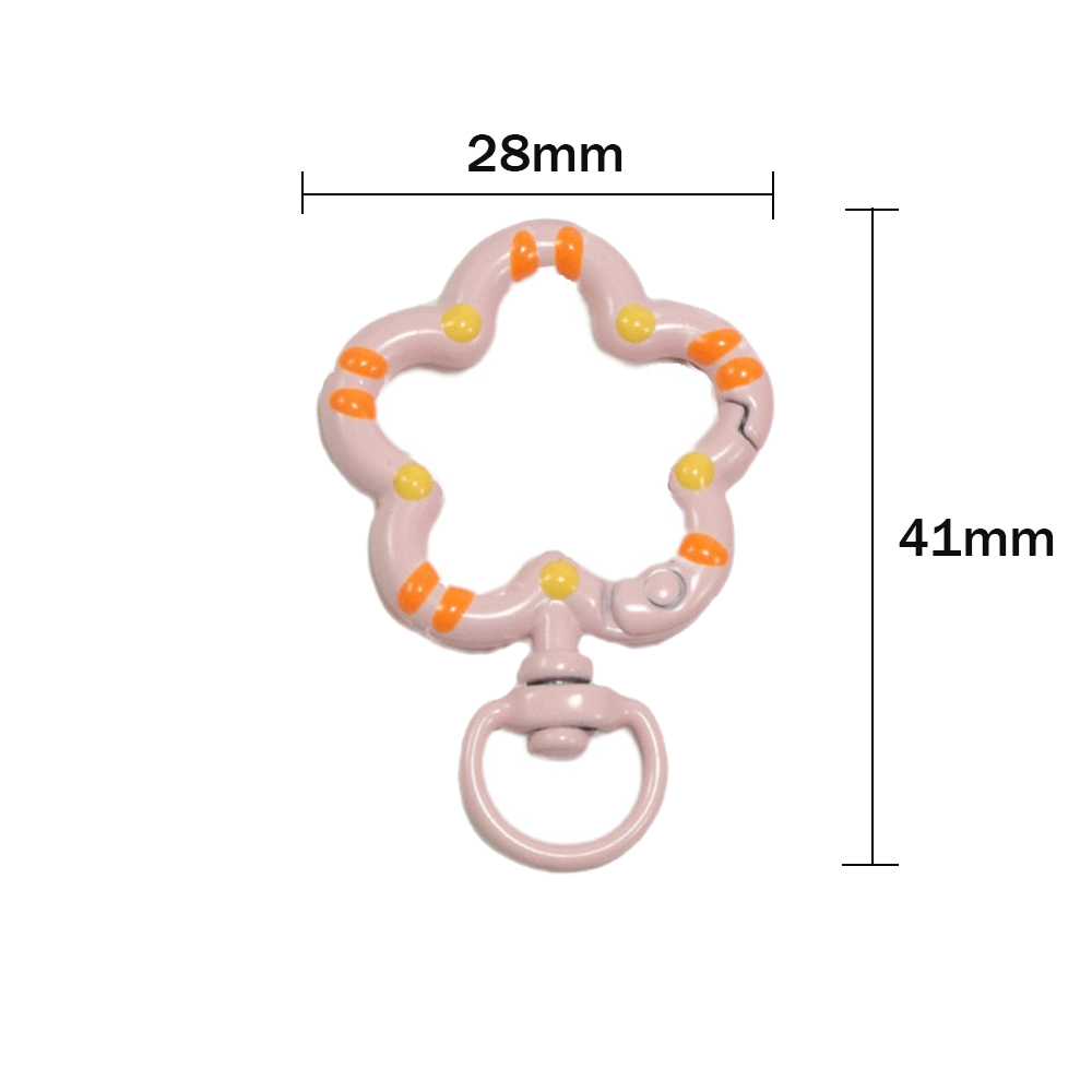 5pcs ดอกไม้โลหะ Lobster Claw C - Jewelry Making Rings บทวิจารณ์และราคา