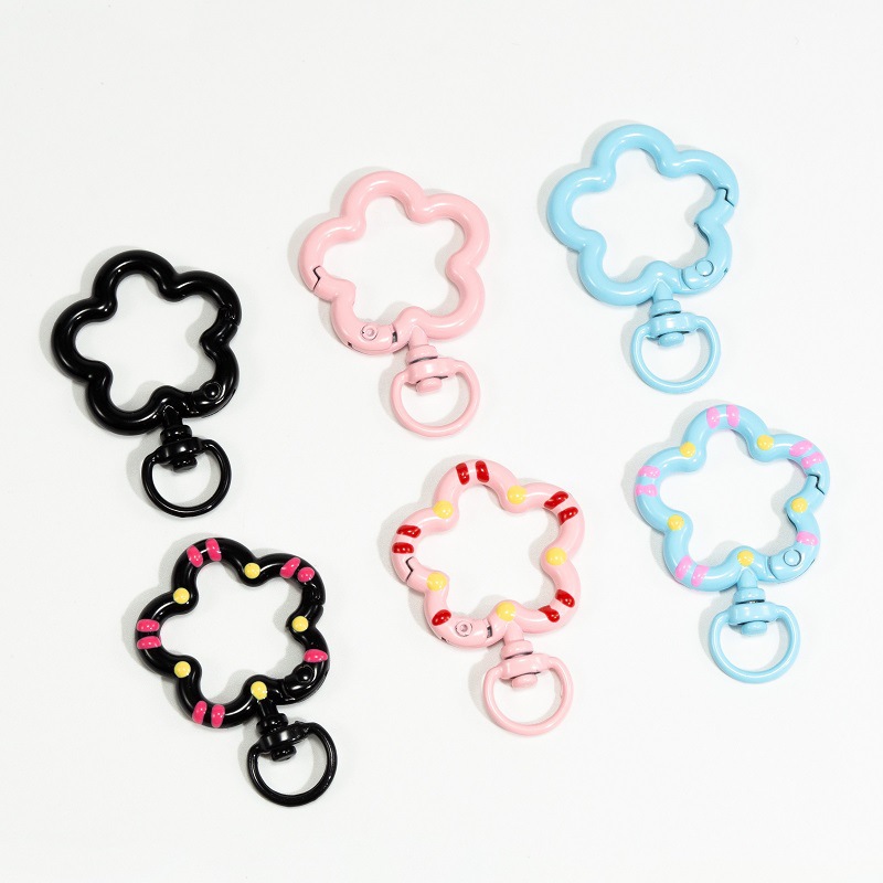 5pcs ดอกไม้โลหะ Lobster Claw C - Jewelry Making Rings บทวิจารณ์และราคา