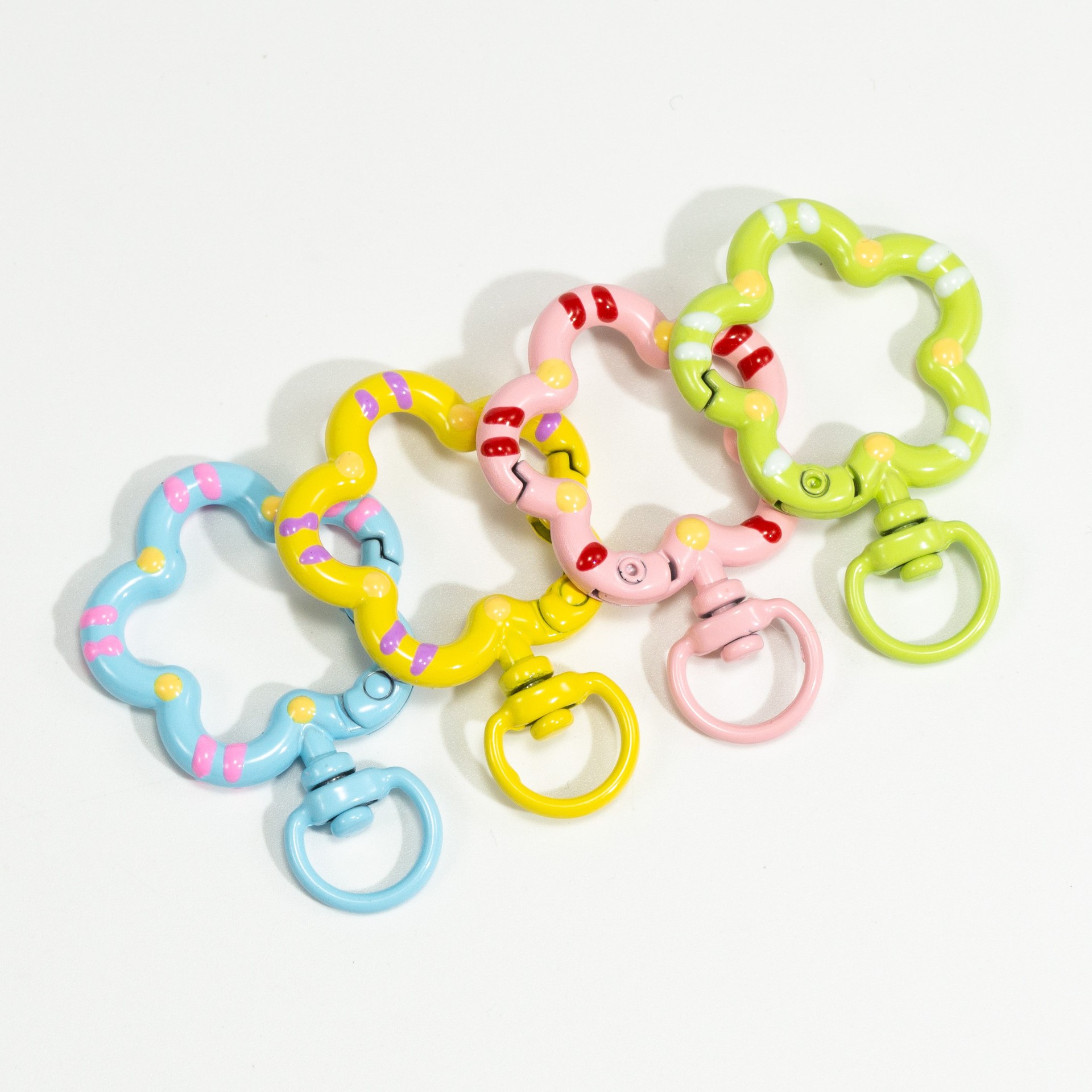 5pcs ดอกไม้โลหะ Lobster Claw C - Jewelry Making Rings บทวิจารณ์และราคา