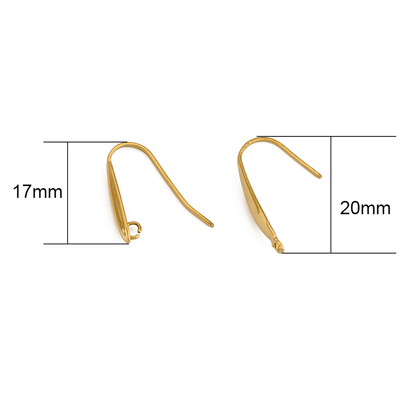 10pcs ไม่เคยจางหายสแตนเลสต่างห - Jewelry Making Earring Supplies บทวิจารณ์และราคา