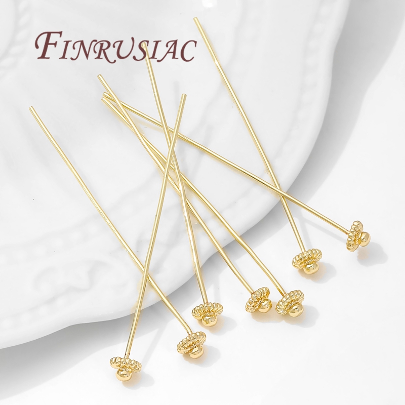 10/20 ชิ้น/ล็อต เข็มเคลือบทอง  - Jewelry Making Earring Supplies บทวิจารณ์และราคา