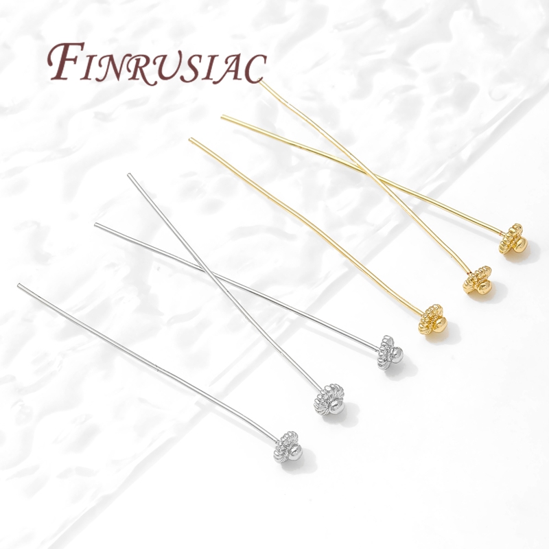 10/20 ชิ้น/ล็อต เข็มเคลือบทอง  - Jewelry Making Earring Supplies บทวิจารณ์และราคา