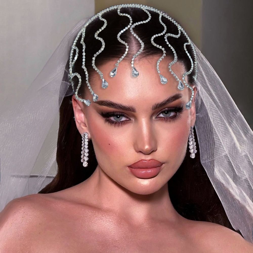 ที่คาดผมประดับเพชรแบบงอ รูปทรง - Jewelry Making Adults บทวิจารณ์และราคา