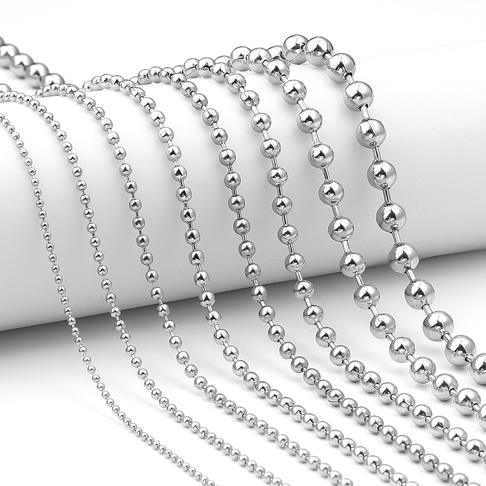 5 หลา/ม้วนสแตนเลสสตีลลูกปัด 1. - Chain Roll Cable บทวิจารณ์และราคา