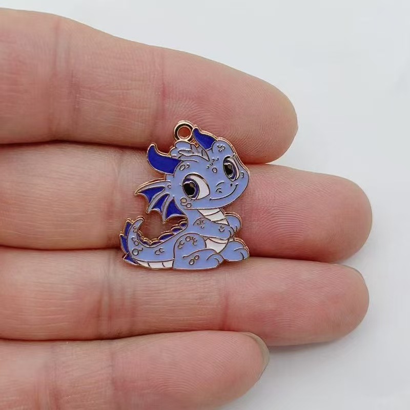 จี้ห้อยรูปมังกรน้อยแบบ DIY ลาย - Jewelry Making Pendants บทวิจารณ์และราคา
