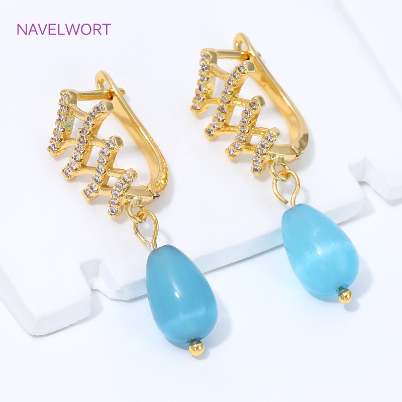 ตะขอเกี่ยวต่างหูรูปพัดเคลือบทอ - Jewelry Making Earring Supplies บทวิจารณ์และราคา