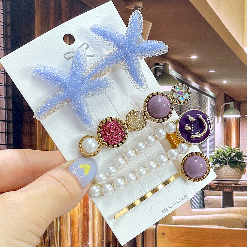 ใหม่แฟชั่นไข่มุกผมคลิปสําหรับห - Jewelry Making Adults บทวิจารณ์และราคา