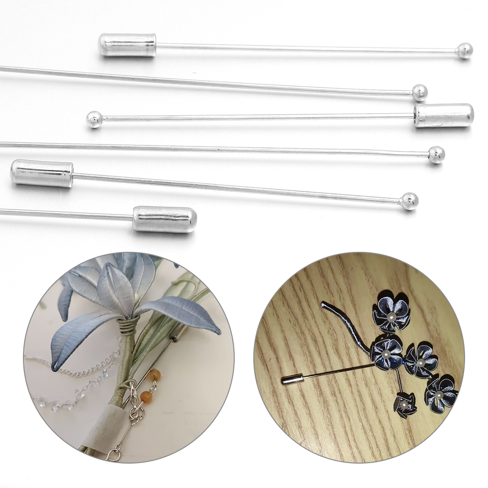 เข็มกลัดหัวทองแดงสีโรเดียม ขนา - Jewelry Making Jig บทวิจารณ์และราคา