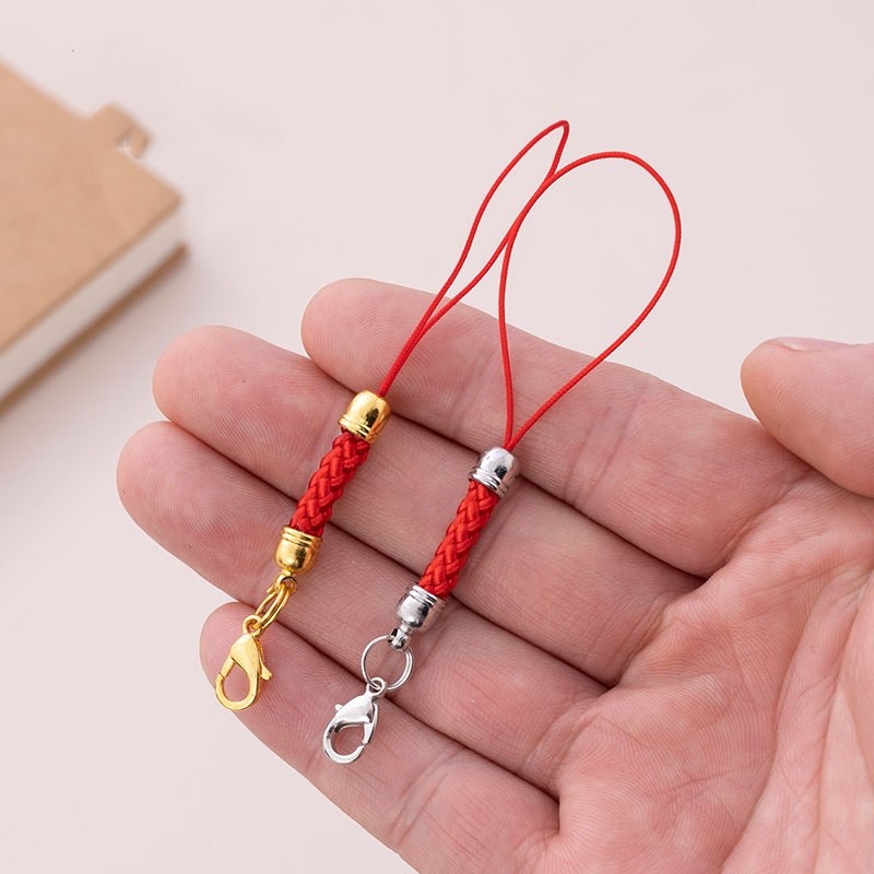 สายคล้องโทรศัพท์แบบเชือกไนลอนพ - Jewelry Making Rings บทวิจารณ์และราคา