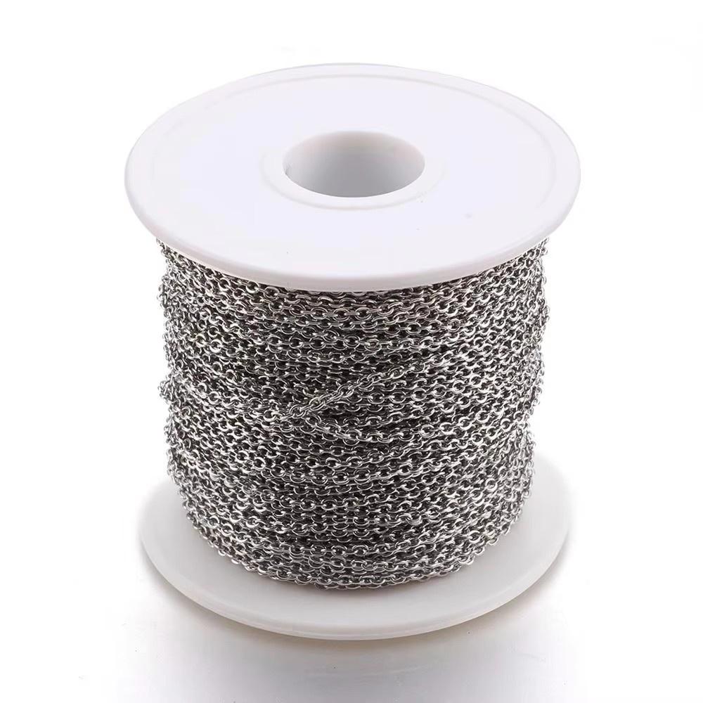 โซ่สแตนเลส PandaHall 50 ม./ม้ว - Chain Roll Cable บทวิจารณ์และราคา