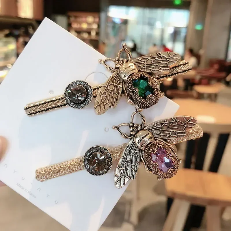 Retro Elegant Bee Hairpins คลิ - Jewelry Making Adults บทวิจารณ์และราคา