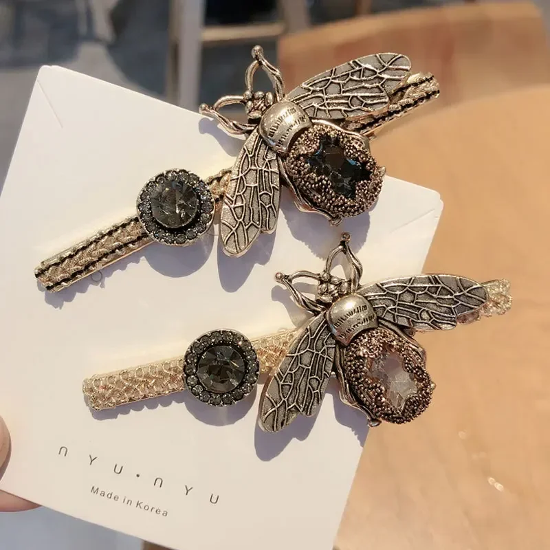 Retro Elegant Bee Hairpins คลิ - Jewelry Making Adults บทวิจารณ์และราคา