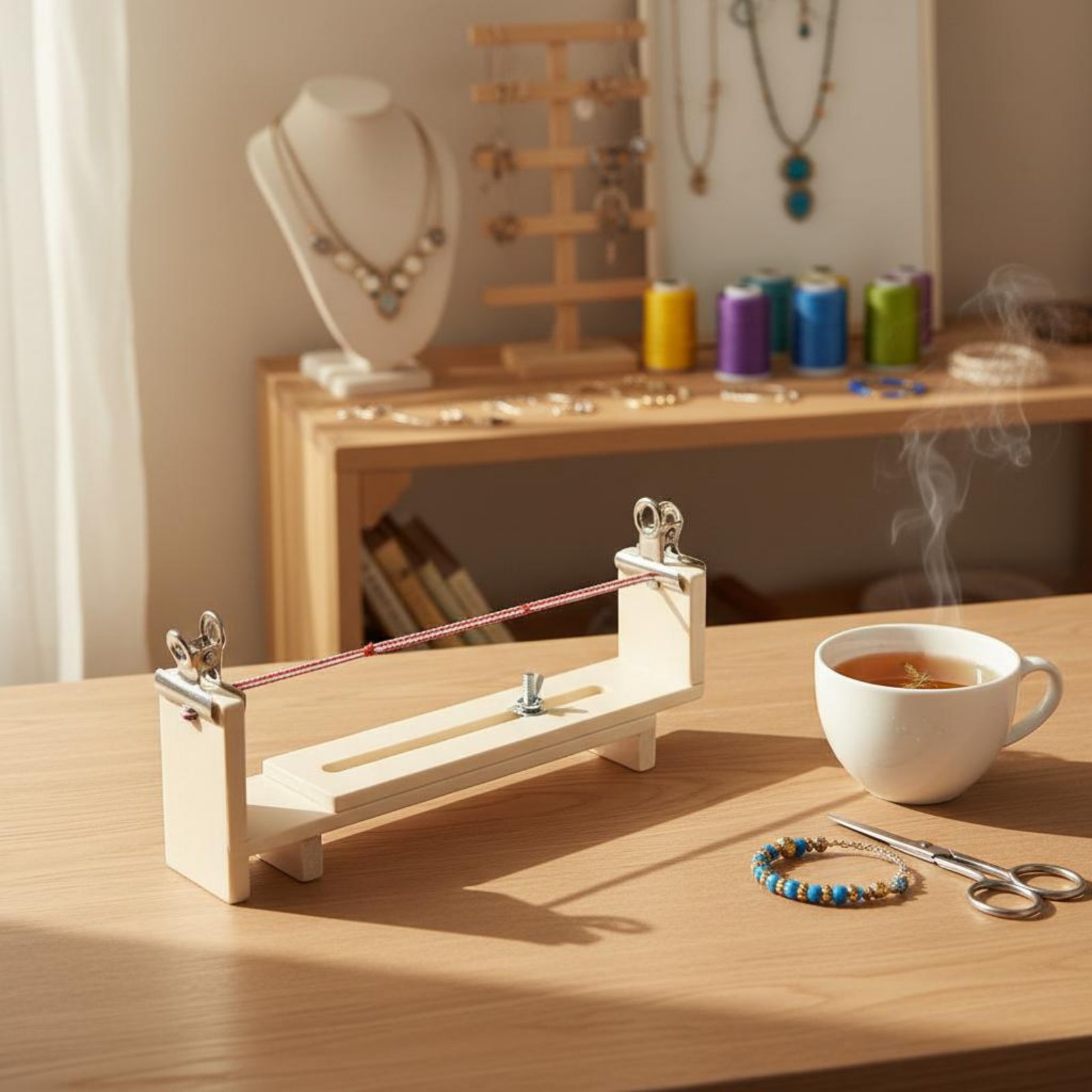 เครื่องมือถักสร้อยข้อมือ ใช้งา - Jewelry Making Jig บทวิจารณ์และราคา