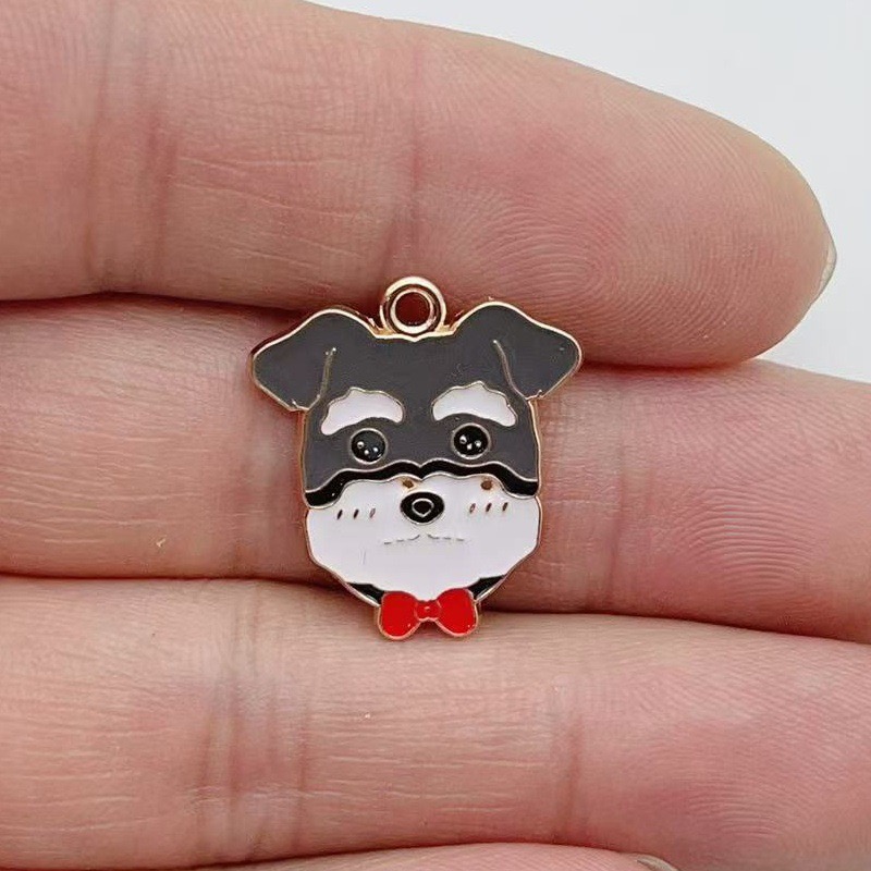 จี้โลหะผสมรูปสุนัขลายจุดการ์ตู - Jewelry Making Pendants บทวิจารณ์และราคา