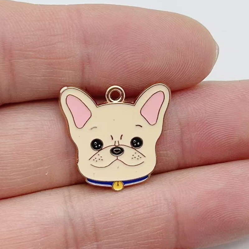 จี้โลหะผสมรูปสุนัขลายจุดการ์ตู - Jewelry Making Pendants บทวิจารณ์และราคา