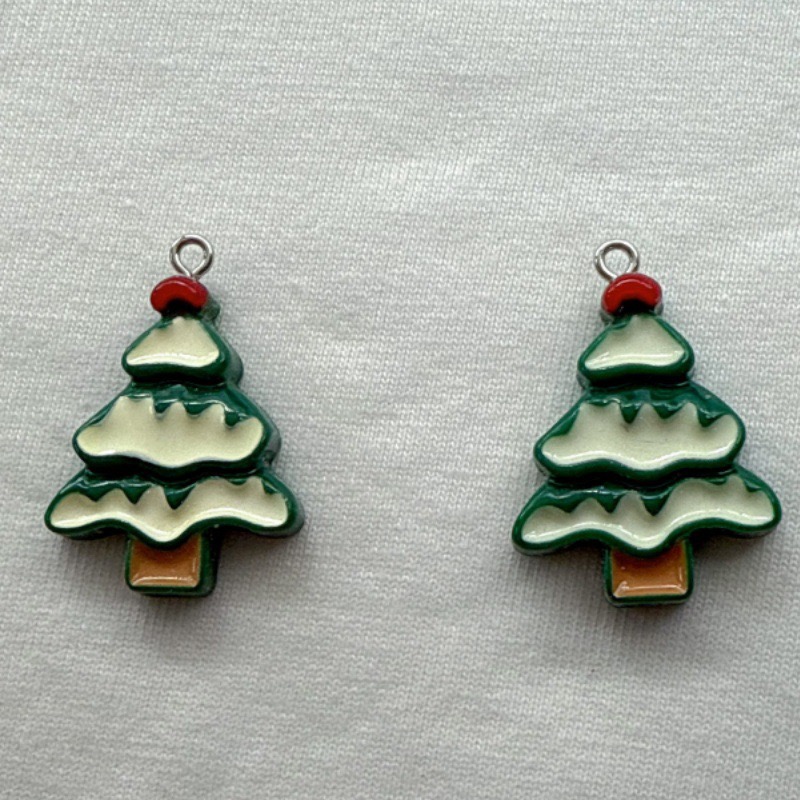 10 ชิ้นคริสต์มาสการ์ตูนซีรีส์เ - Jewelry Making Pendants บทวิจารณ์และราคา