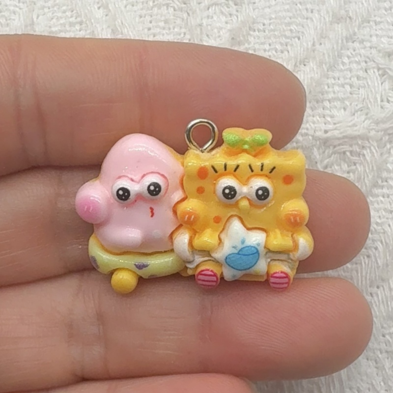 จี้เรซิ่นลายการ์ตูน 10 ชิ้น, ต - Jewelry Making Pendants บทวิจารณ์และราคา