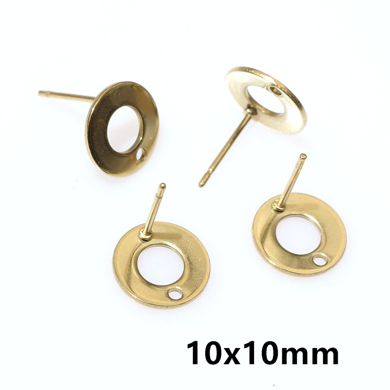 20ชิ้นสแตนเลสหัตถกรรมต่างหูกระ - Jewelry Making Earring Supplies บทวิจารณ์และราคา