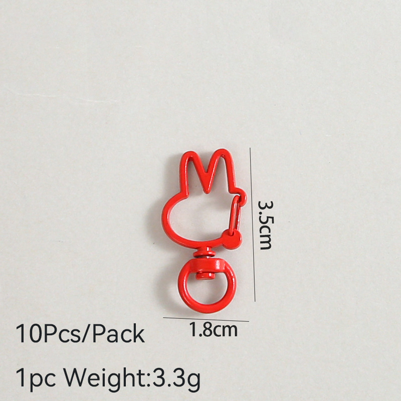 อุปกรณ์ตกแต่งรูปกระต่าย 10 ชิ้ - Jewelry Making Hoops บทวิจารณ์และราคา