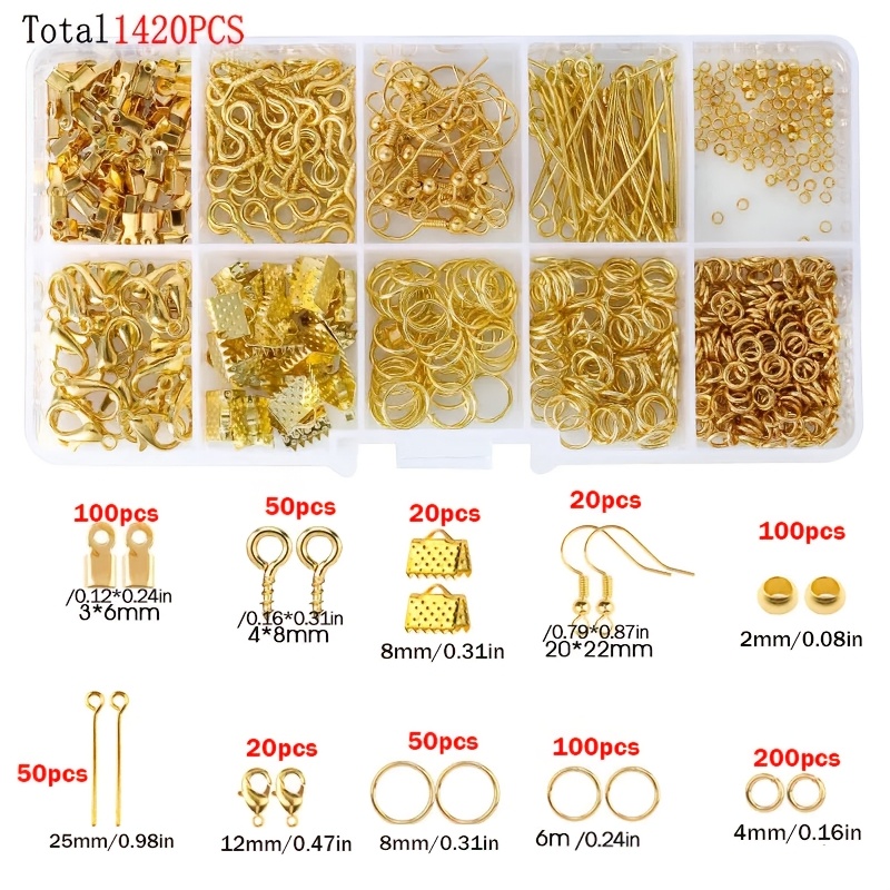 ชุดอุปกรณ์ทำเครื่องประดับ 1420 - Jewelry Making Earring Supplies บทวิจารณ์และราคา
