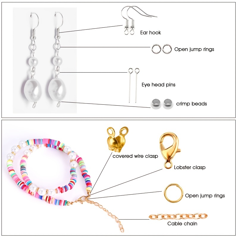 ชุดอุปกรณ์ทำเครื่องประดับ 1420 - Jewelry Making Earring Supplies บทวิจารณ์และราคา