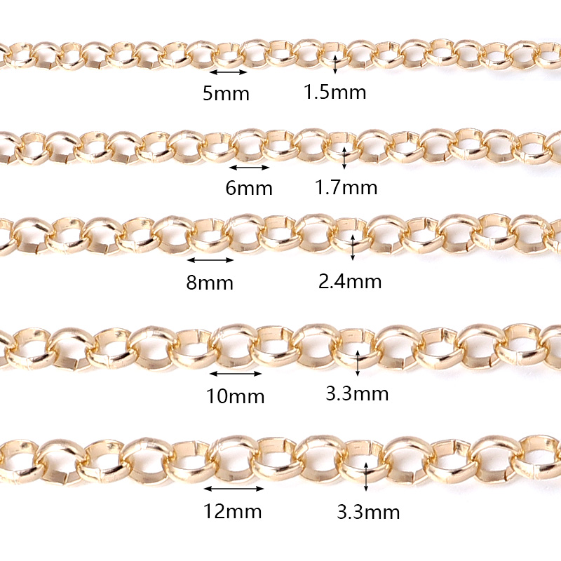 5 หลา/ม้วนอลูมิเนียมโซ่ O รูปร - Chain Roll Cable บทวิจารณ์และราคา