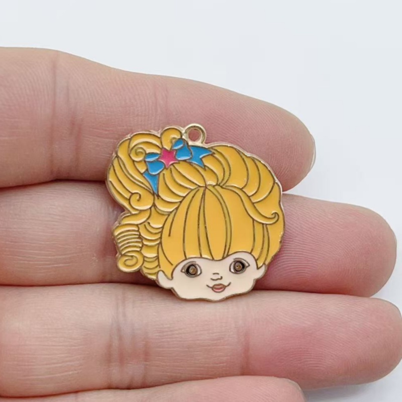 10 ชิ้น จี้โลหะเคลือบลายสตรอว์ - Jewelry Making Pendants บทวิจารณ์และราคา